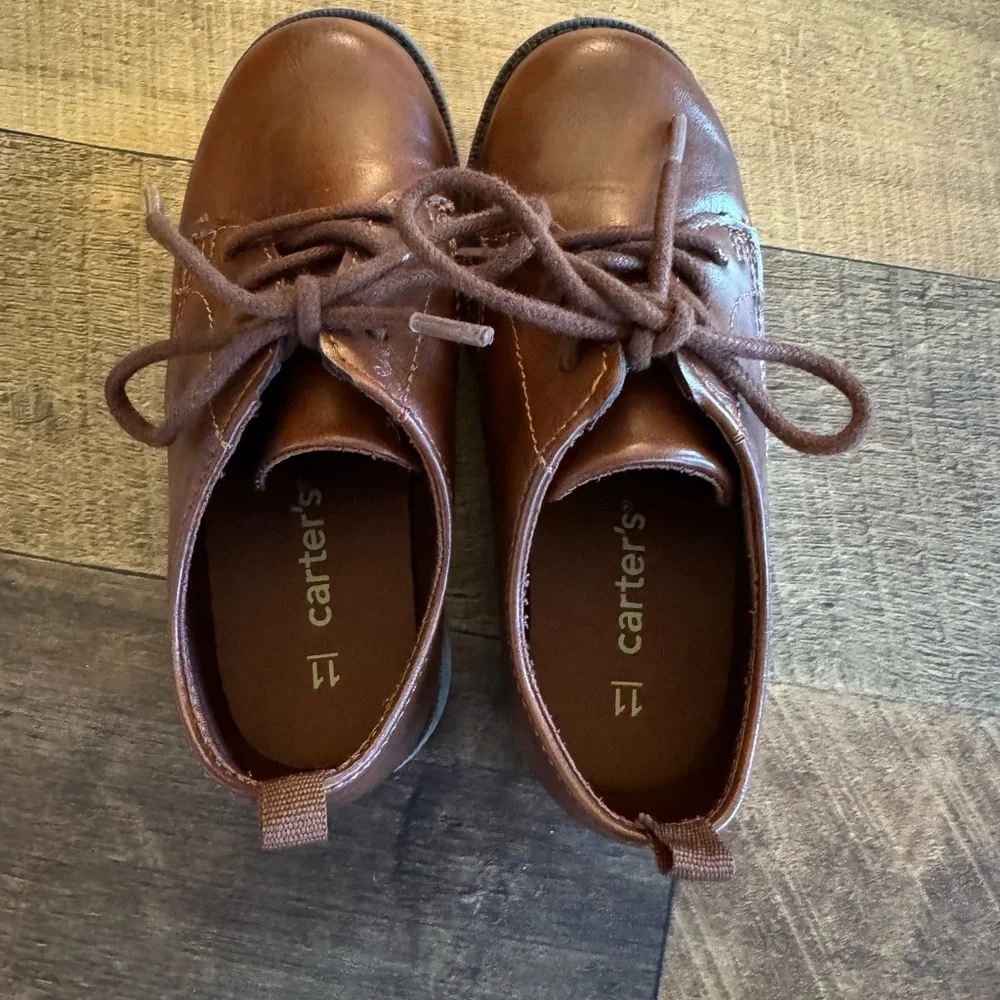 Carters Brown Dress Shoes